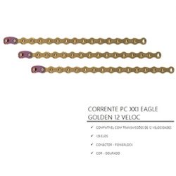 Corrente Sram PC XX1 EAGLE GOLDEN 12V